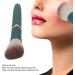 Buy Electric Makeup Brush - Waterproof USB Rechargeable Soft with 10 Vibration Levels - Green | International Shipping Available - Buy Online on SooperMarket.com