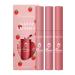 YUECI waterproof matte lipstick set 3 colors lip gloss set for naturally shiny lips moisturizing lip oil without mineral oils 1 ml (1 Pack) # 03