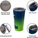 Custom Football Insulated Stainless Steel Tumbler - Personalized Seattle Fan Gift - Buy Online on SooperMarket.com
