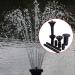 TOSSPER Fountain Pump Nozzle Set Multifunction Plastic Waterfall Garden Spray for Pool Pond Fountain Submersible Pump - Buy Online on SooperMarket.com