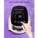 Gugusure 180W UV LED Nail Lamp with LCD Display, Auto Sensor, 4 Timer Settings | Professional Gel Curing Light for Salon and Home Use - Buy Online on SooperMarket.com