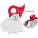 15KN Climbing Descender - Aluminum Rappelling Equipment for 9-12mm Rope | Rescue & Abseiling Gear - Buy Online on SooperMarket.com