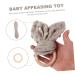 Vaguelly Portable Cuddly Towel & Bite Ring Set - Comfortable Safe and Practical for All Ages | International Shipping - Buy Online on SooperMarket.com