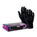 MED PRIDE Black Nitrile Exam Gloves - 4 Mil Thick Disposable Latex/Powder-Free - For Surgical, Doctors, Hospital & Home Use 50 Medium (Pack of 50)