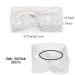 Cakure Crystal Rhinestone Headbands Pack of 3 - Wide Bling Turban Head Wraps for Women and Girls - Elastic Twist Scarf for Sports and Fashion - Type A - Buy Online on SooperMarket.com