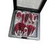 Temperament-enhancing nail art hand-made long nail art finished product with removable fake nails patch.(S)