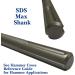 Champion Chisel 24-Inch SDS Max Moil Point Chisel - Hardened Steel - Impact Resistant - Laser Etched Part Numbers - Buy Online on SooperMarket.com