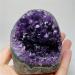 Collection Crystals Amethyst Geode Natural Amethyst Crystal for Feng Shui Specimen (Size : 600g)