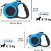Retractable Dog Lead 5 m Retractable Dog Leash with Non-Slip Handle for Small Medium and Large Dogs Blue Blue 5M - Buy Online on SooperMarket.com