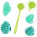 BELLIFFY 3 Piece Scalp Care Brush and Body Exfoliating Set: Back Scrubber, Shampoo Facial Scrubber, Hair and Body Massager - Buy Online on SooperMarket.com