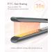 Buy ANWA Titanium 1 Inch Flat Iron Hair Straightener - 2 in 1 Curler 3D Floating Plates Professional Ionic Design Double Voltage - International Shipping Available - Buy Online on SooperMarket.com
