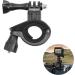 Rotating Motorcycle Phone Holder & GoPro Stand - 360 Screwable Bike Mount (Black) - Buy Online on SooperMarket.com