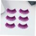 ABOOFAN 9 Pairs False Eyelashes Art Eyelashes Extension Eyelashes Magnetic Full Eye False Lashes Halloween Eyelashes Faux Eyelashes Exaggerative Fake Eyelashes Extend Miss Purple Fluffy - Buy Online on SooperMarket.com
