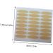 NOLITOY 40 Sheets Lace Double Eyelid Sticker Female Makeup Eyelid Stickers Eyelid Shaping Decals Make up - Buy Online on SooperMarket.com