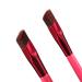 Juome Eyebrow Brush, 2Pcs Multi Function Eyebrow Brush, Professional Portable Angled Eye Brow Brush, Three-dimensional Concealer Makeup Square Eyebrow Brushes Hairline Brush
