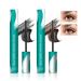 Aaiffey 2Pcs Volume Mascara Fiber Lash Extension Mascara for Natural Lengthening and Thickening Effect Waterproof & Smudge-Proof Mascara Black + Brown 2pcs(brown+black)