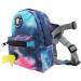Animal Outfitters UK Tie Dye Waterproof Dog Backpack Saddlebag | Saddlebag | Harness | Adjustable Harness | For Small or Large Dogs | Hiking