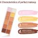 Joyeee 12 Colors Cream Conceal and Correct Concealer Palette Camouflage Makeup Contouring Foundation Kit with 11pcs Bamboo Brushes Makeup Brushes 1.00 g (Pack of 1) D - Buy Online on SooperMarket.com