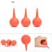 3Pcs 30ml Hand Bulb Ear Syringe for Ear Washing - Red | Laboratory Tool for Kids & Adults - Buy Online on SooperMarket.com