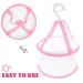 OSALADI Makeup Brush Cleaner Set - Silicone Sponge & Hanging Drying Net for Effortless Makeup Brush Cleaning | International Shipping Available - Buy Online on SooperMarket.com