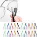 20-Partly Reading Flashing Brake Glasses Cleaning Tool Set - 4 Red Blue Black Green & Orange Brushes for Optimal Lens Care - Buy Online on SooperMarket.com