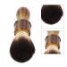 Ankroyu Men's Razor Brush - Ergonomic Wooden Handle Hairdressing Brush for Professional & Home Use | Soft Bristles for Facial & Beauty Salon - Buy Online on SooperMarket.com