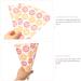 Beavorty 150 Pcs Popcorn Bag Cellophane Bags Cookies Bags Christmas Candy Cone Treat Bags Marshmallows Piping Bags Pink Candy Cookies Cone Bags Snack Cone Bags Disposable Child Paper Food - Buy Online on SooperMarket.com