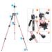 GEX 63 - Heavy Duty Canvas Block Head Tripod with Travel Bag - Rose Gold (Version 2.0) - Buy Online on SooperMarket.com