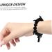 Didiseaon Cross Jewelry Gift Cross Bracelets Beaded Bracelets for Men Cross Braclet Charm Bracelet Baptism Gifts 10x10cm Black - Buy Online on SooperMarket.com