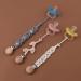 WT-DDJJK Pacifier Chain - Woven Cotton Rope Baby Pacifier Clip & Dummy Holder | International Shipping Available - Buy Online on SooperMarket.com