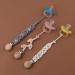TIAN-K Cotton Woven Pacifier Chain - Stylish & Safe Pacifier Holder | International Shipping - Buy Online on SooperMarket.com