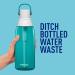 Brita 36oz Plastic Water Filter Bottle - Sea Glass - 1 Count - Buy Online on SooperMarket.com