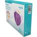 EUROPAPA FFP2 Masks - 20x Small Size 5-Ply Respiratory Masks Individually Packed EU Certified (2016/425) - Purple - Buy Online on SooperMarket.com
