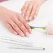 PAGOW 5-Piece White Nail Whitening Pencils Set with Cuticle Pusher - DIY French Manicure Supplies & Nail Art Decoration Tool - Buy Online on SooperMarket.com