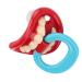 Silicail Baby Pacifier - Funny Sound Wall Design & Flat Nipple for Better Suction - International Shipping Available - Buy Online on SooperMarket.com