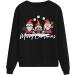 Women's Christmas Sweatshirt Snowman Penguin Print O-Neck Raglan Pullover Comfy Warm Xmas Jumper - Buy Online on SooperMarket.com