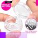 60Pcs Cosmetic Containers HNYYZL 3 Gram Clean Plastic Jar Travel Sample Empty Container for Lotion Eye Shadow Nails Powder Jewelry and Creams Sample Make-up Storage(Transparent 3ML) - Buy Online on SooperMarket.com