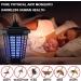 Electric Bug Zapper 18W Mosquito Killer Outdoor IPX4 Waterproof High Powered 4200V Electric Mosquito Zapper Fly Trap for Home Garden Patio Office - Buy Online on SooperMarket.com