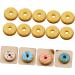 Uonlytech 20 Pcs Donut Decoration Blush Decor Bling Decor Lovely Ornament Child Accessories Earth Tones - Buy Online on SooperMarket.com