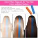 AOOWU 24 Colors Hair Chalk - Temporary, Safe & Washable Hair Dye for Kids | Hair Chalk Pens for Halloween, Christmas & Cosplay Parties - Buy Online on SooperMarket.com