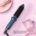 Buy 2-in-1 Curling Iron & Brush - Portable Electric Hair Styler for All Hairstyles - Constant Temperature - Green - Buy Online on SooperMarket.com
