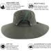 Cooltto Wide Brim Sun Hat - Waterproof Breathable for Fishing, Hiking, Camping | Army Green - Buy Online on SooperMarket.com