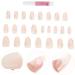 WOFASHPURET 1 Set Nail Patch Nail Files Fingernail File French Decor Nail Decals Full Cover Nails Diy Nail Accessory Salon Diy Nail Decor Fake Nail Stickers X4 Girl - Buy Online on SooperMarket.com