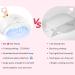 Morovan Poly Gel Nail Kit with 48W LED Lamp - 8 Pcs 0.5oz Poly Gel Set for Nail Extension - 33 Piece Nail Art Supplies - Buy Online on SooperMarket.com