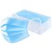 Shatchi Disposable Facial Mask with Ear Loop 3-Ply Blue (Pack of 100) - Buy Online on SooperMarket.com