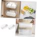 Zerodeko 2pcs Double Layer Drainer Basket Filter Basket Color Contrast - Buy Online on SooperMarket.com
