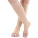 Calves Compression Stockings for Men & Women | Fipelo Compression Socks for Varicose Veins Relief | Breathable Elastic Foot Sleeves (XXL Skin Color) - Buy Online on SooperMarket.com