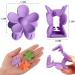 Palksky Small Flower Hair Claw Clips for Women Girls Kids - 10 PCS Tiny Thin/Medium Thick Hair 1.35 Inch Mini Jaw Clips - Nonslip Hair Clamps/Hair Accessories - Buy Online on SooperMarket.com