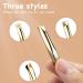 Xumann 3pc Professional Eyebrow Tweezers Set for Women - Slanted Tweezer for Facial Hair Removal - Buy Online on SooperMarket.com
