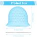 Highlighting Cap Silicone Hair Highlighting Cap with Hook Punched Hole Highlight Hair Cap Professional Hair Dye Cap Hairdressing Dyeing Staining Tools for Women Men - Buy Online on SooperMarket.com